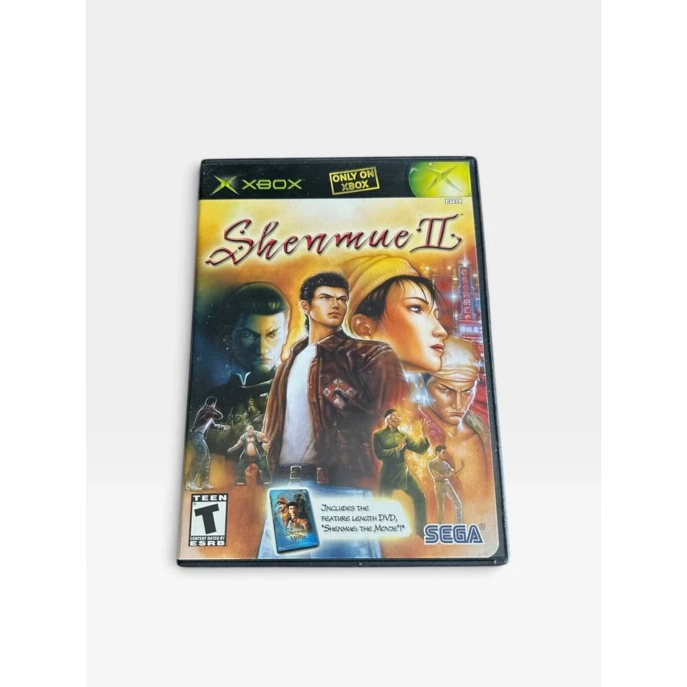 Shenmue II Microsoft Xbox Original Game with Shenmue, PreOwned, CIB, TESTED
